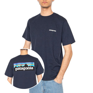 M's P-6 Logo Responsibili-Tee NENA - Maglietta Girocollo Uomo Blu 38504-NENA . PATAGONIA 