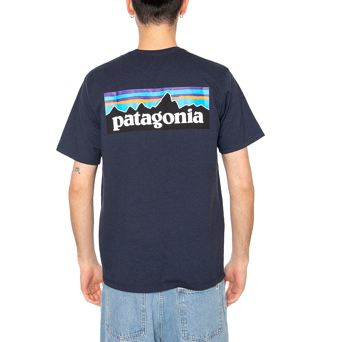 M's P-6 Logo Responsibili-Tee NENA - Maglietta Girocollo Uomo Blu 38504-NENA . PATAGONIA 