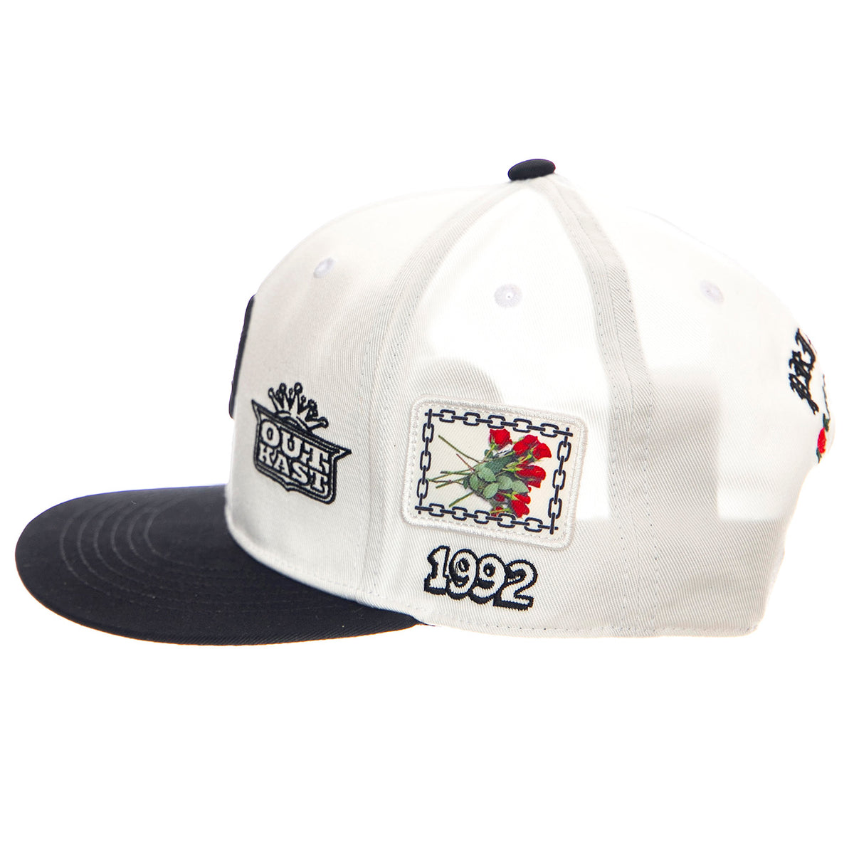 Primitive Jackson Snapback White - Cappellino con Visiera Bianco PA424H09-WHT . PRIMITIVE 