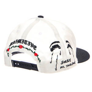 Primitive Jackson Snapback White - Cappellino con Visiera Bianco PA424H09-WHT . PRIMITIVE 