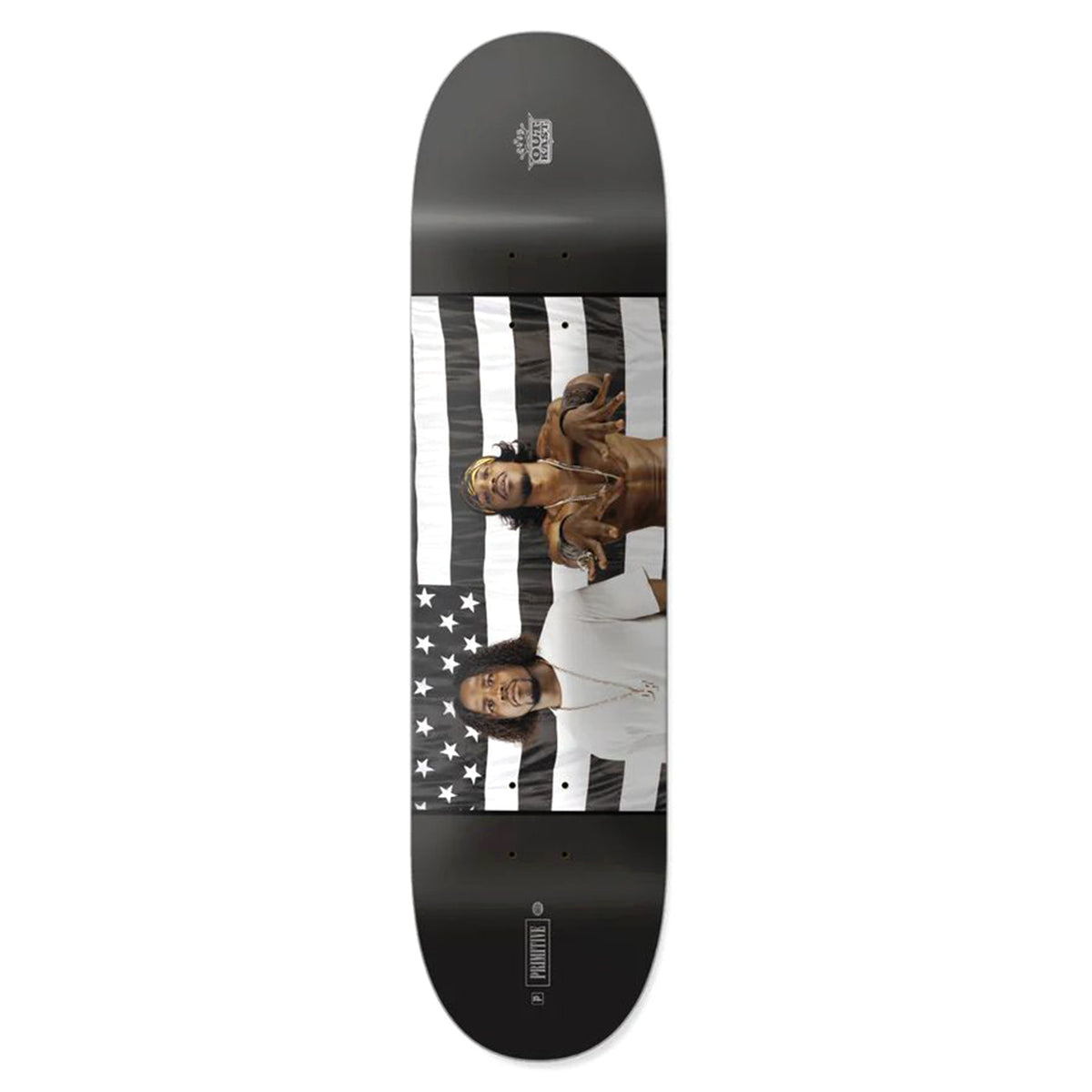 Primitive x Outkast Stripes Skateboard Deck Black 8.125 - Tavola da Skate Nera / Multicolore PS24W0115-BLK . PRIMITIVE 