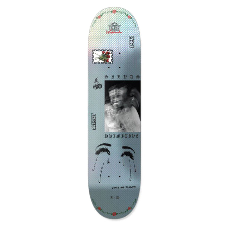 Primitive x OutKast Silvas Jackson Deck 8.38 x 31.88 - Tavola da Skate Multicolore PS24W0116-MLT . PRIMITIVE 