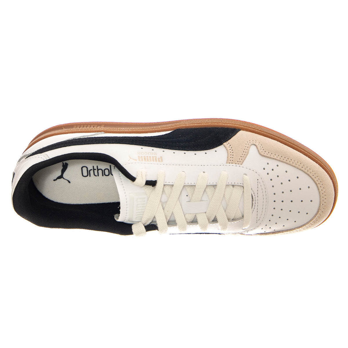 Indoor Puma White-Puma Black-Gum - Scarpe Uomo Multicolore 401360-01 . PUMA 