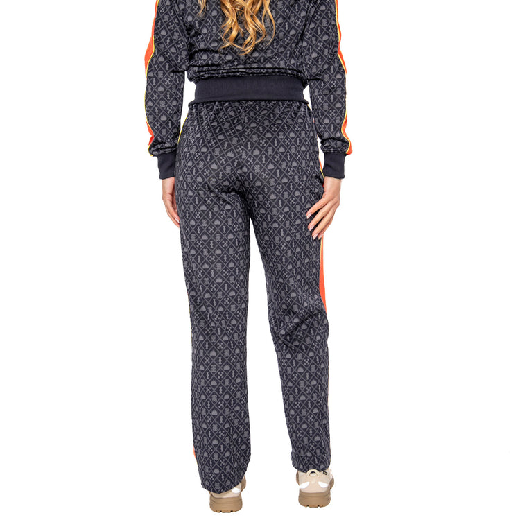 Road To Unit AOP Straight Track Pants Dark Op New Navy - Pantaloni Donna Multicolore 629794-16 . PUMA 