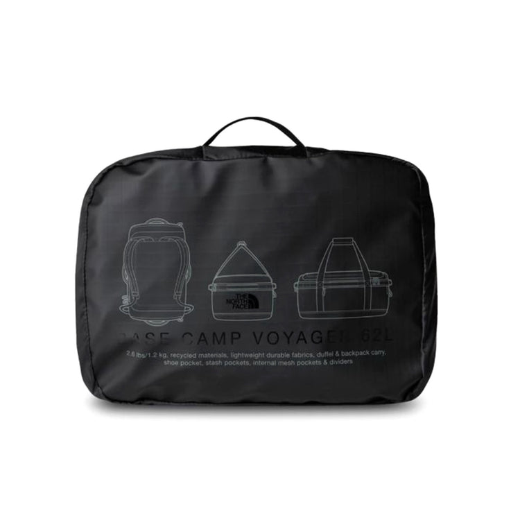 Base Camp Voyager Duffel 62l - Borsa da Viaggio Nera NF0A52S3KT01 . THE NORTH FACE 