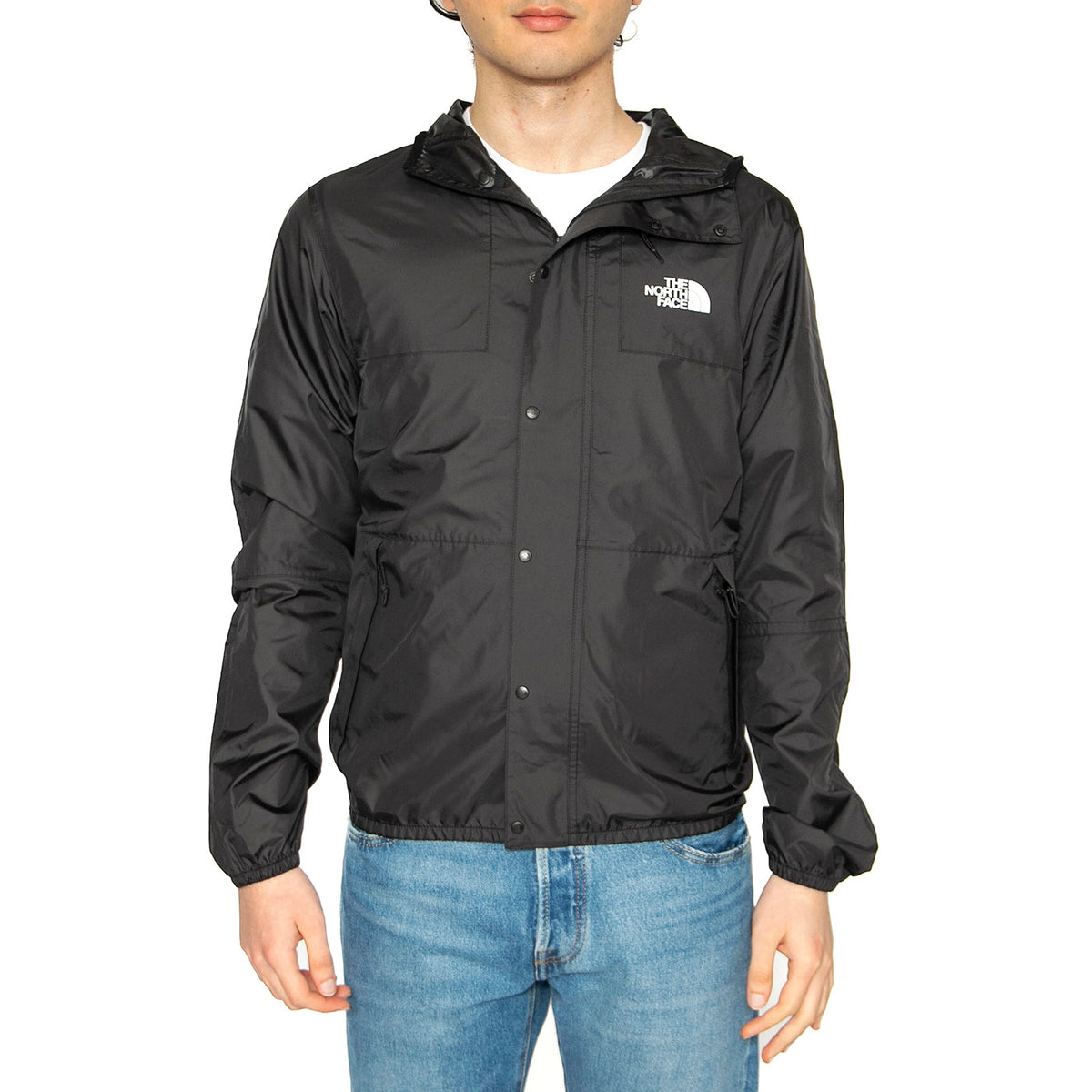 Men's Seasonal Mountain Jacket Eu - Giacca Uomo Nera NF0A5IG34H01 . THE NORTH FACE 