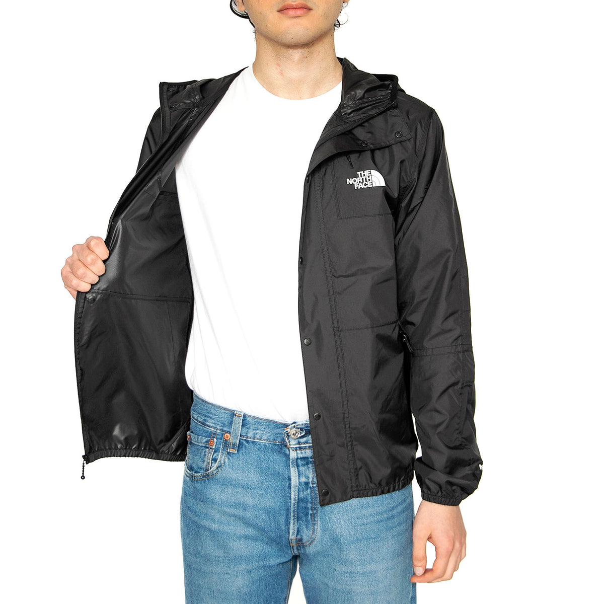Men's Seasonal Mountain Jacket Eu - Giacca Uomo Nera NF0A5IG34H01 . THE NORTH FACE 