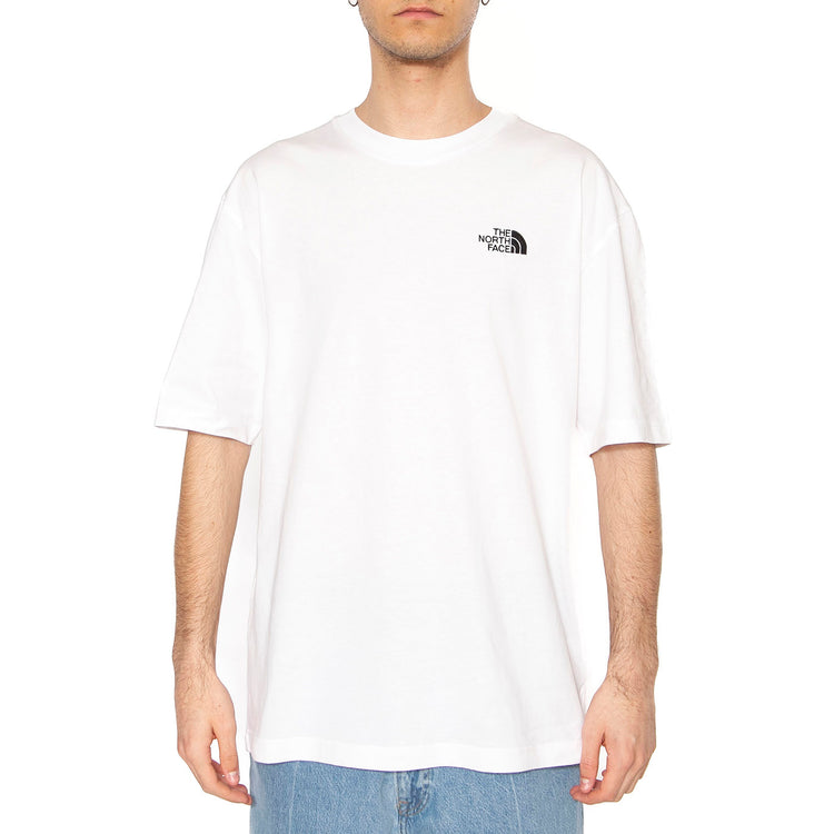 Men's S/S Essential Oversize Tee - Maglietta Girocollo Uomo Bianca NF0A87NRFN41 . THE NORTH FACE 