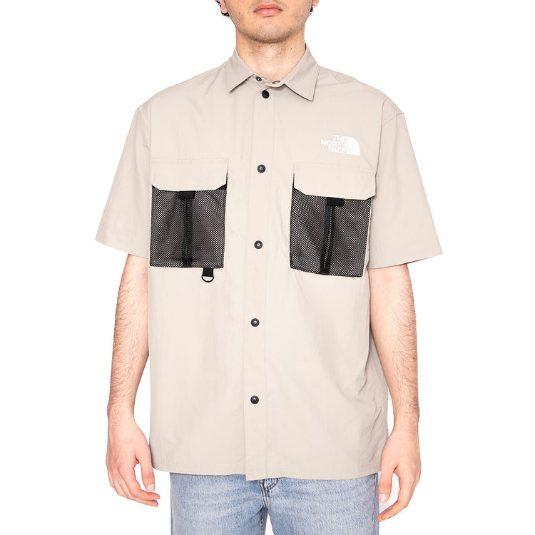 Unisex Nse Summer Shirt - Camicia Maniche Corte Uomo Grigia NF0A8BK11I41 . THE NORTH FACE 