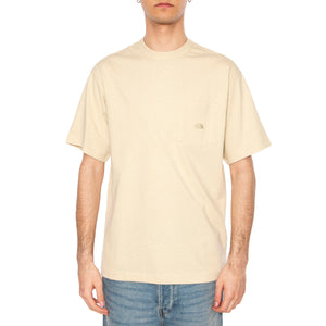 Men's SS Dome Relaxed Pocket Tee - Maglietta Girocollo Uomo Beige NF0A8C3P3X41 . THE NORTH FACE 