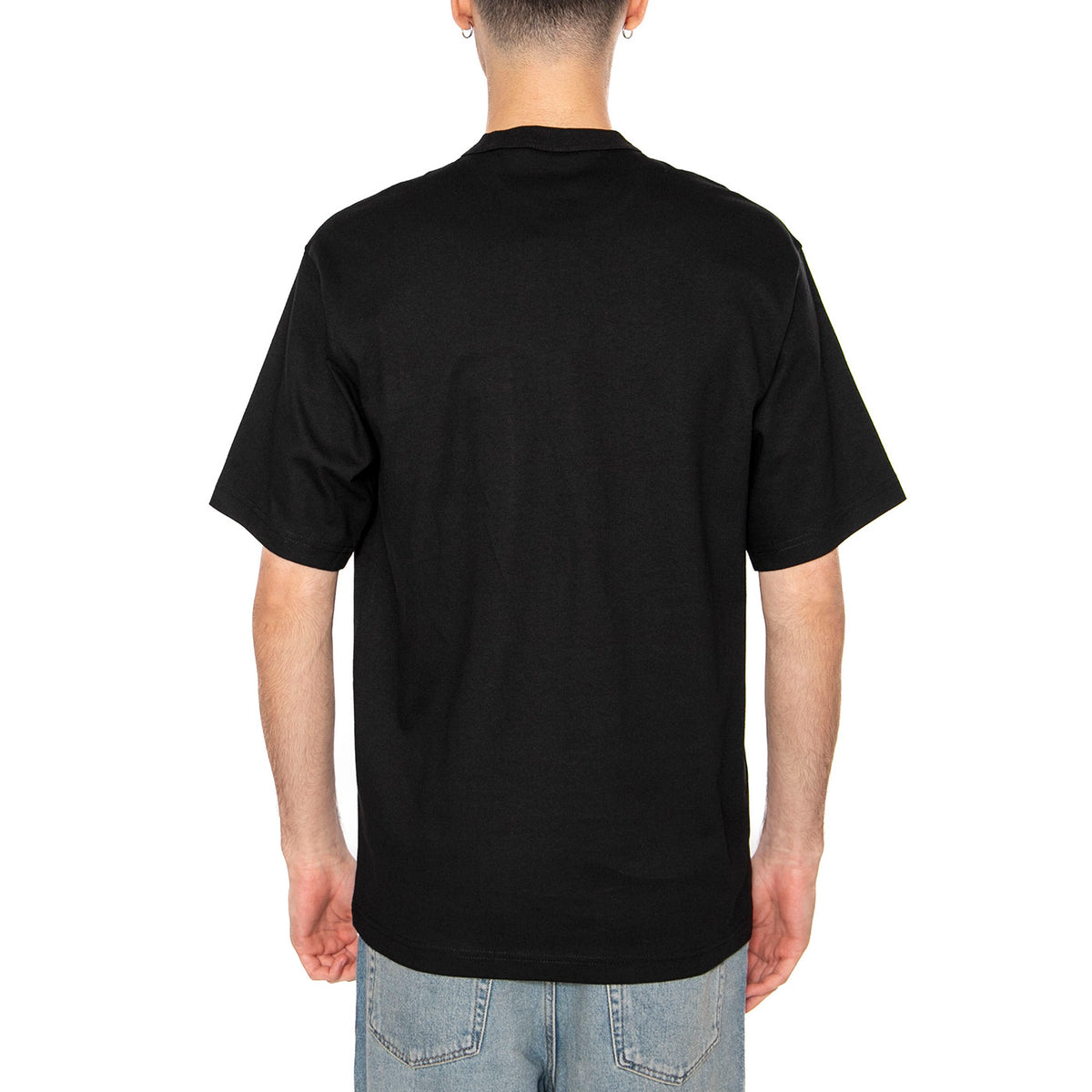 Men's SS Dome Relaxed Pocket Tee - Maglietta Girocollo Uomo Nera NF0A8C3PJK31 . THE NORTH FACE 