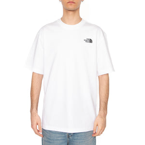 Unisex SS Nse Oversized Tee - Maglietta Girocollo Uomo Bianca NF0A8C3TFN41 . THE NORTH FACE 