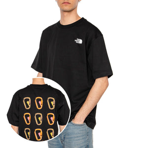 Unisex SS Nse Oversized Tee - Maglietta Girocollo Uomo Nera NF0A8C3TJK31 . THE NORTH FACE 