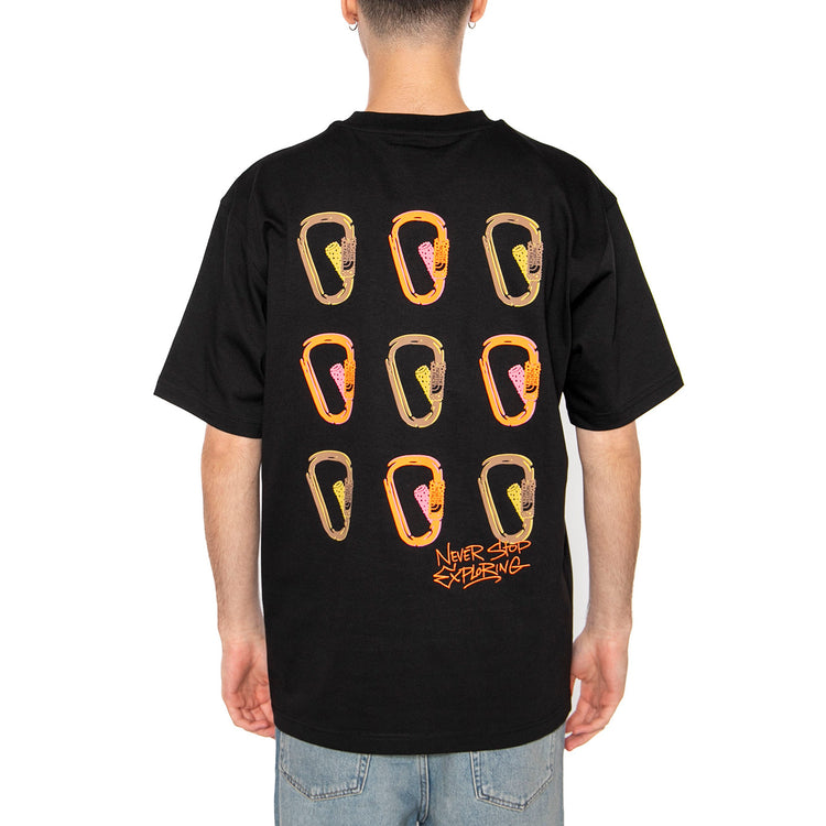 Unisex SS Nse Oversized Tee - Maglietta Girocollo Uomo Nera NF0A8C3TJK31 . THE NORTH FACE 