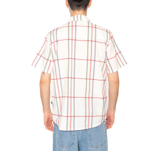 Cambric Stripe Tom Shirt Multicolor - Camicia Maniche Corte Uomo Multicolore MSH00199-MULTICOLOR . THINKING MU 