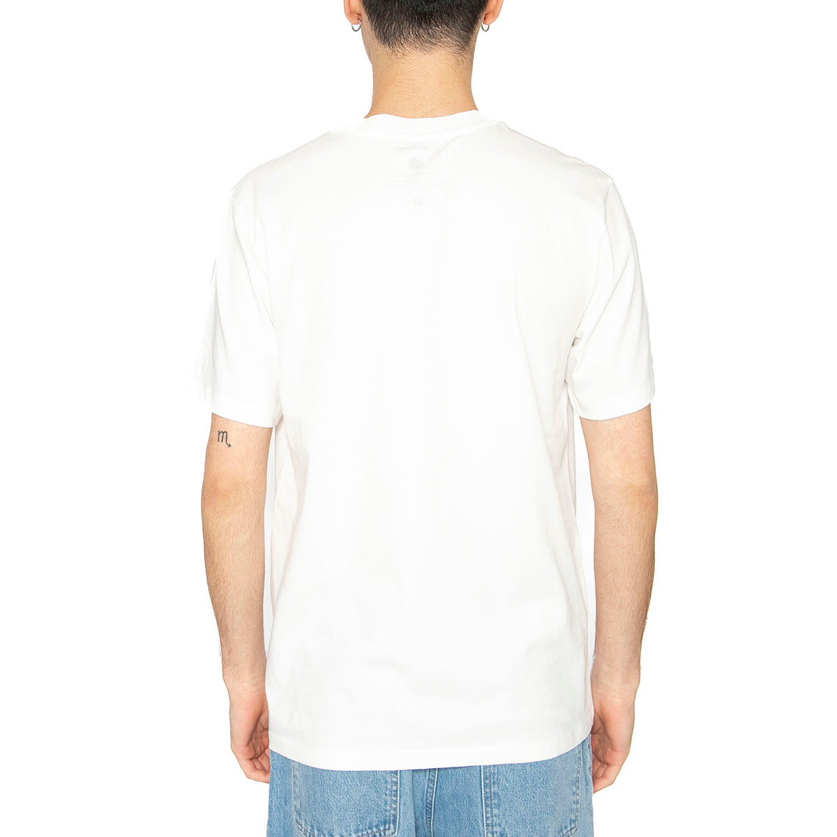 Colors Zach Tee White - Maglietta Girocollo Uomo Bianca MTS00425-WHITE . THINKING MU 