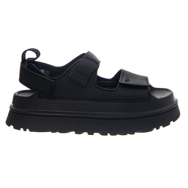 W GOLDENGLOW Black . Sandalo Nero Donna 1152685-BLK . UGG 