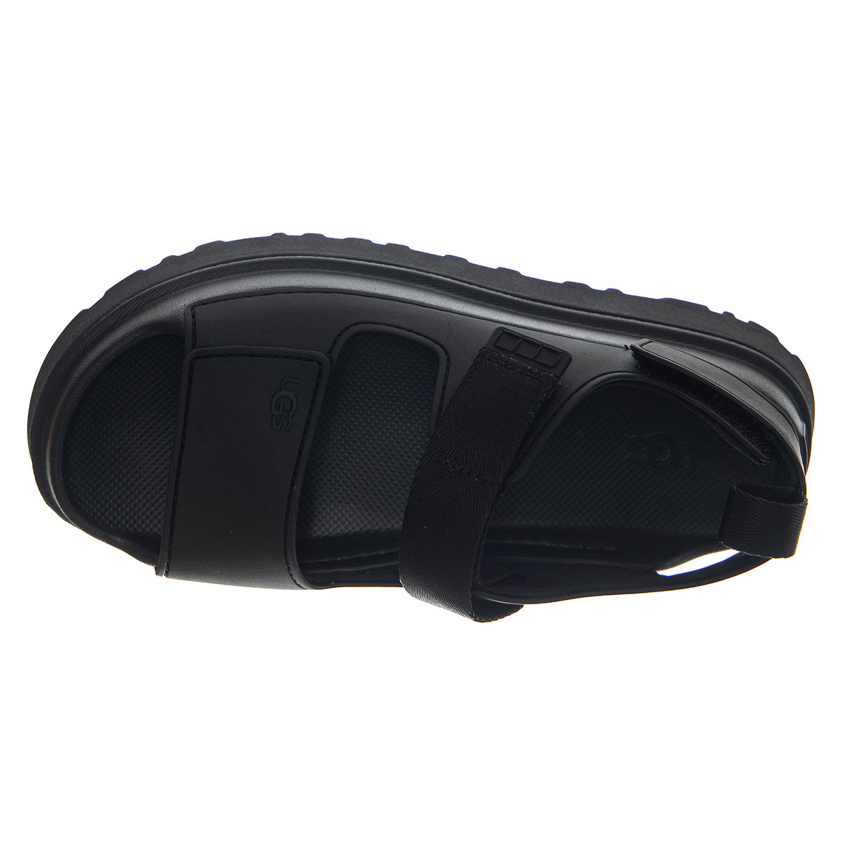 W GOLDENGLOW Black . Sandalo Nero Donna 1152685-BLK . UGG 