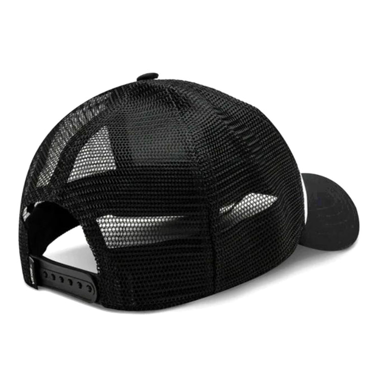 Classic Patch Curved Bill Trucker Black / White - Cappellino con Visiera Bianco VN00066XY281 . VANS 