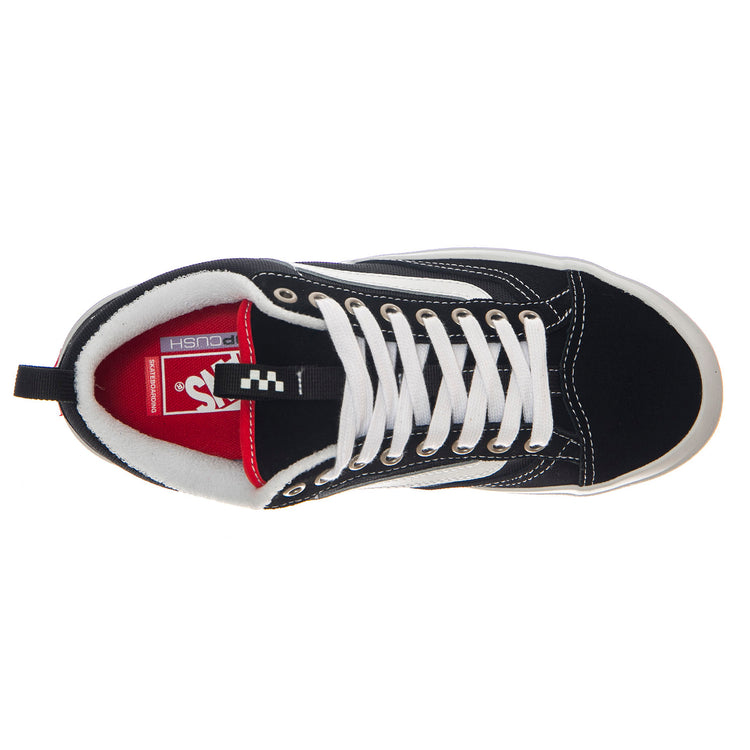 Skate Old Skool 36 + Black / White - Scarpe Uomo Nere VN000D5RBA21 . VANS 