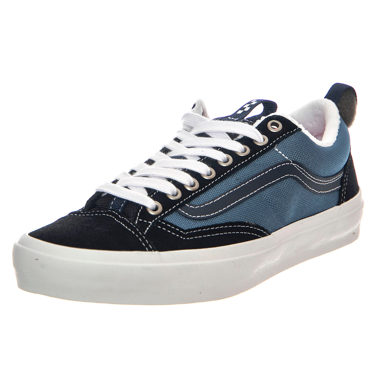 Skate Old Skool 36 + Black / Stv Navy - Scarpe Uomo Multicolore VN000D5RHT31 . VANS 