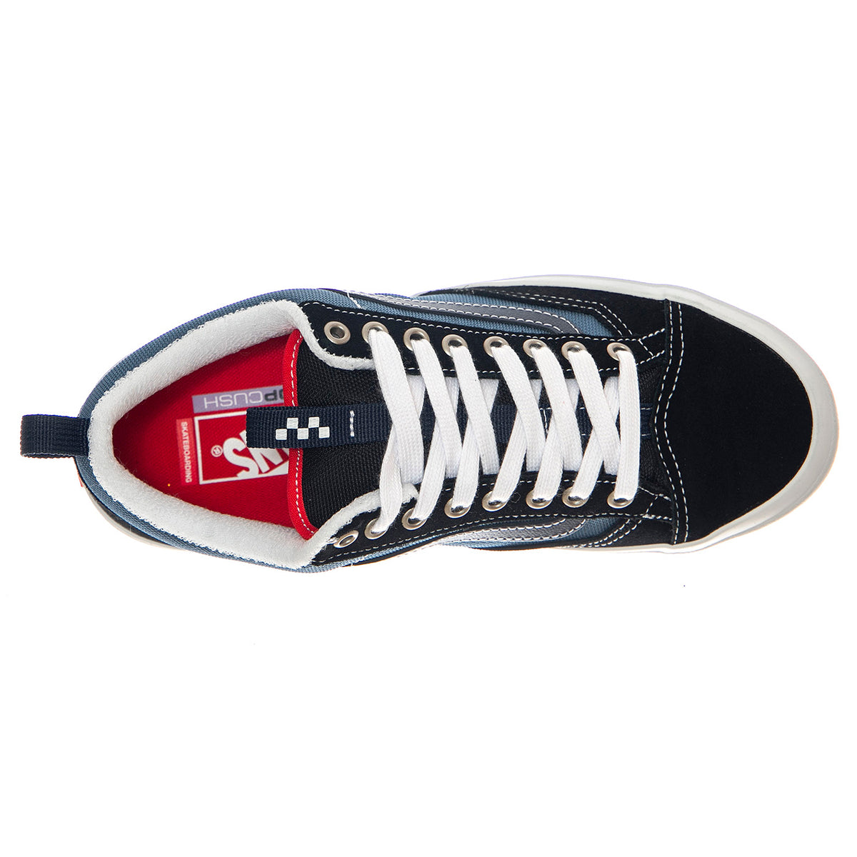 Skate Old Skool 36 + Black / Stv Navy - Scarpe Uomo Multicolore VN000D5RHT31 . VANS 