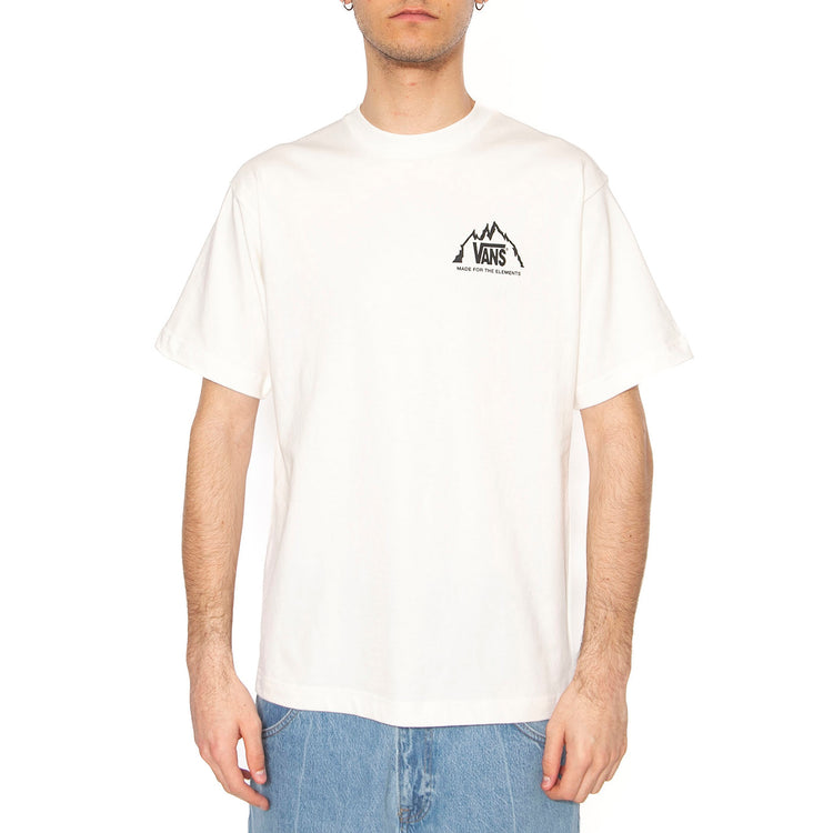MTE Crestlines SS Tee Egret - Maglietta Girocollo Uomo Bianca VN000JQPC9F1 . VANS 