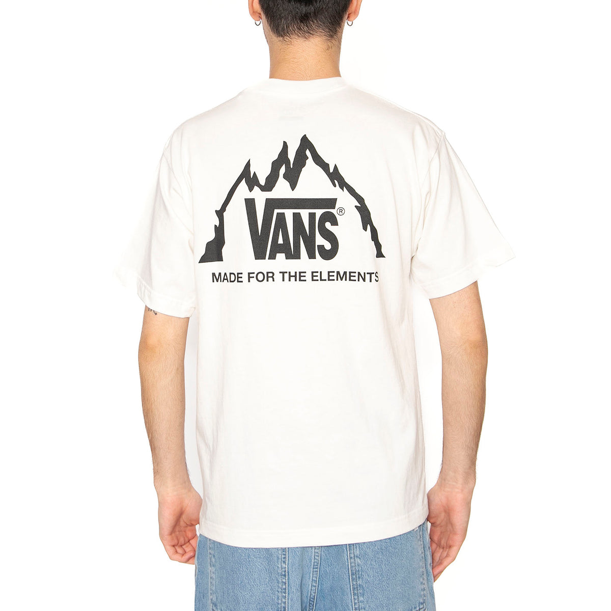 MTE Crestlines SS Tee Egret - Maglietta Girocollo Uomo Bianca VN000JQPC9F1 . VANS 