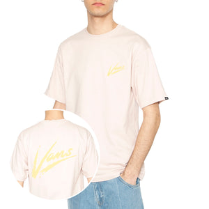 Dettori Loose SS Sepia Rose - Maglietta Girocollo Uomo Rosa VN000K42O3N1 . VANS 
