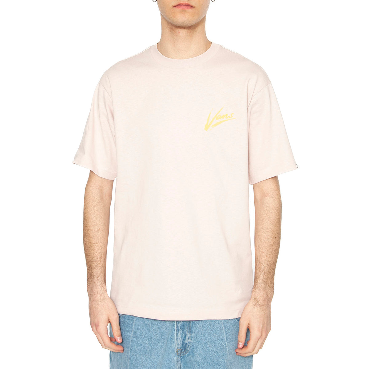 Dettori Loose SS Sepia Rose - Maglietta Girocollo Uomo Rosa VN000K42O3N1 . VANS 