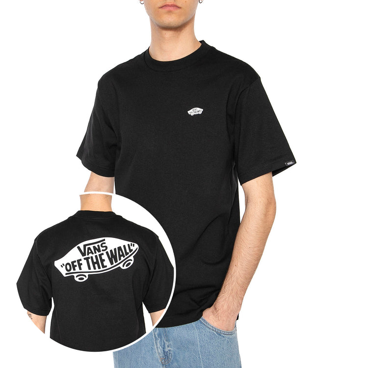 Style 76 II Loose SS Tee Black / White - Maglietta Girocollo Uomo Nera VN000P50Y281 . VANS 