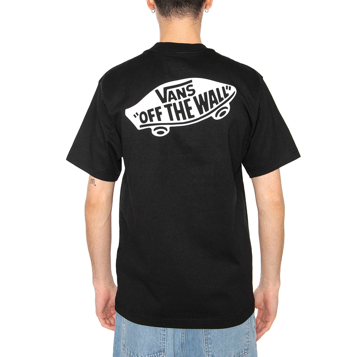 Style 76 II Loose SS Tee Black / White - Maglietta Girocollo Uomo Nera VN000P50Y281 . VANS 