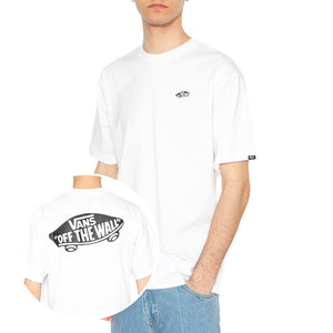 Style 76 II Loose SS Tee White / Black - Maglietta Girocollo Uomo Bianca VN000P50YB21 . VANS 