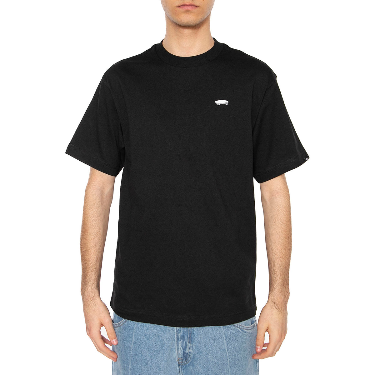Salton Loose SS Black - Maglietta Girocollo Uomo Nera VN000P56BLK1 . VANS 