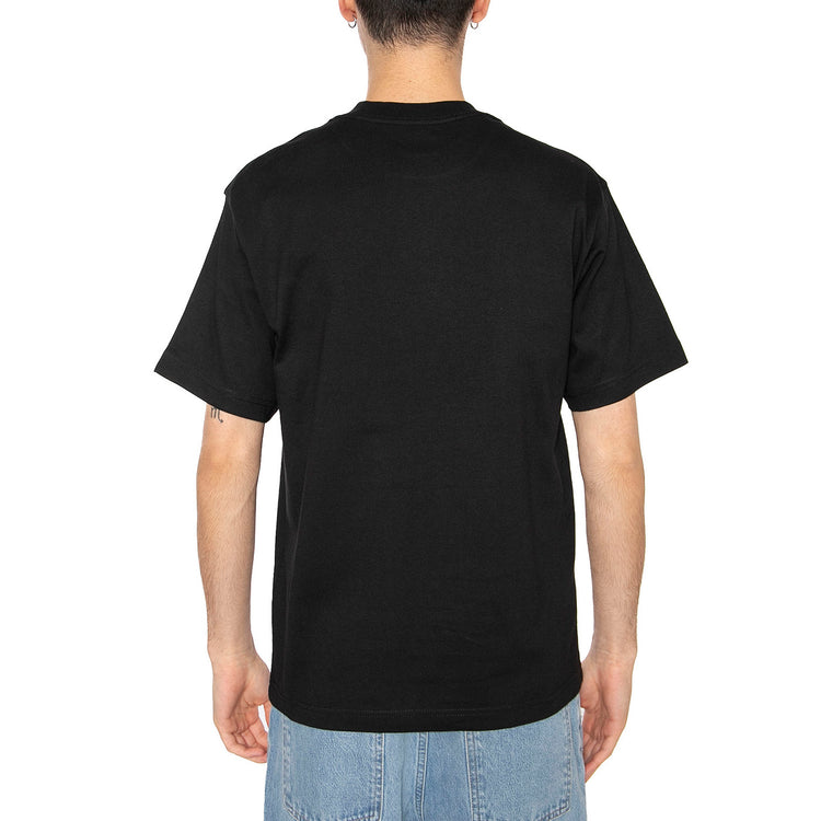 Salton Loose SS Black - Maglietta Girocollo Uomo Nera VN000P56BLK1 . VANS 