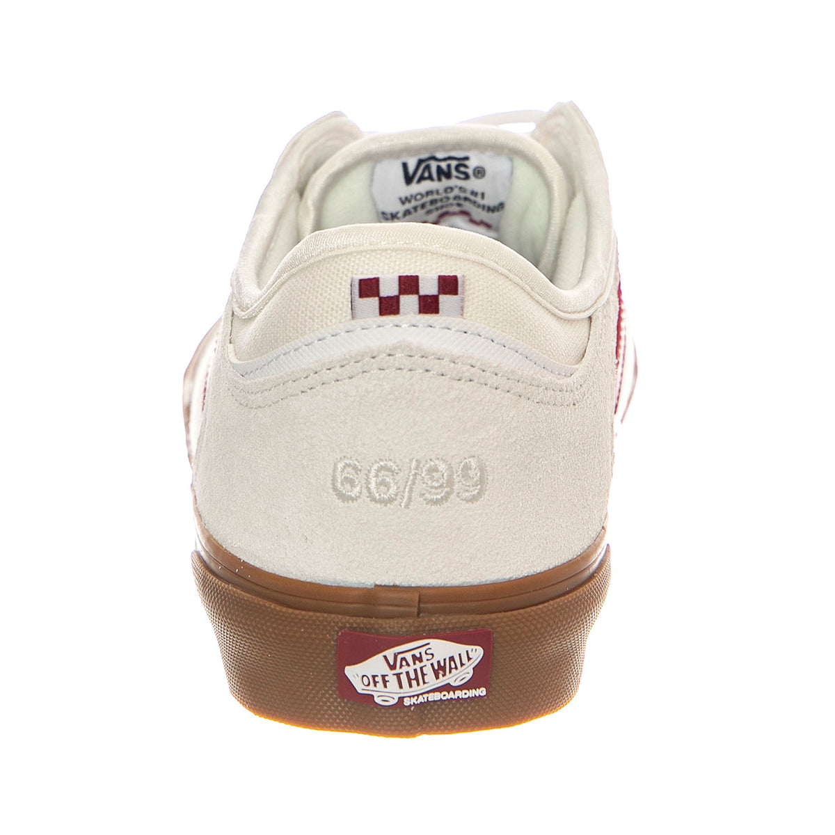 Skate Rowley Red / White / Gum - Scarpe Uomo Bianche VN0A2Z3O6LQ1 . VANS 