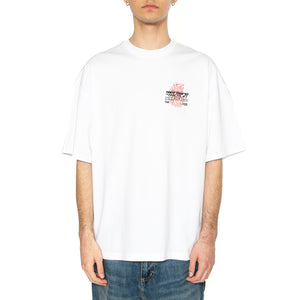 Overlay T-Shirt White - Maglietta Girocollo Uomo Bianca VER-T292-WHT . VERTERE BERLIN 