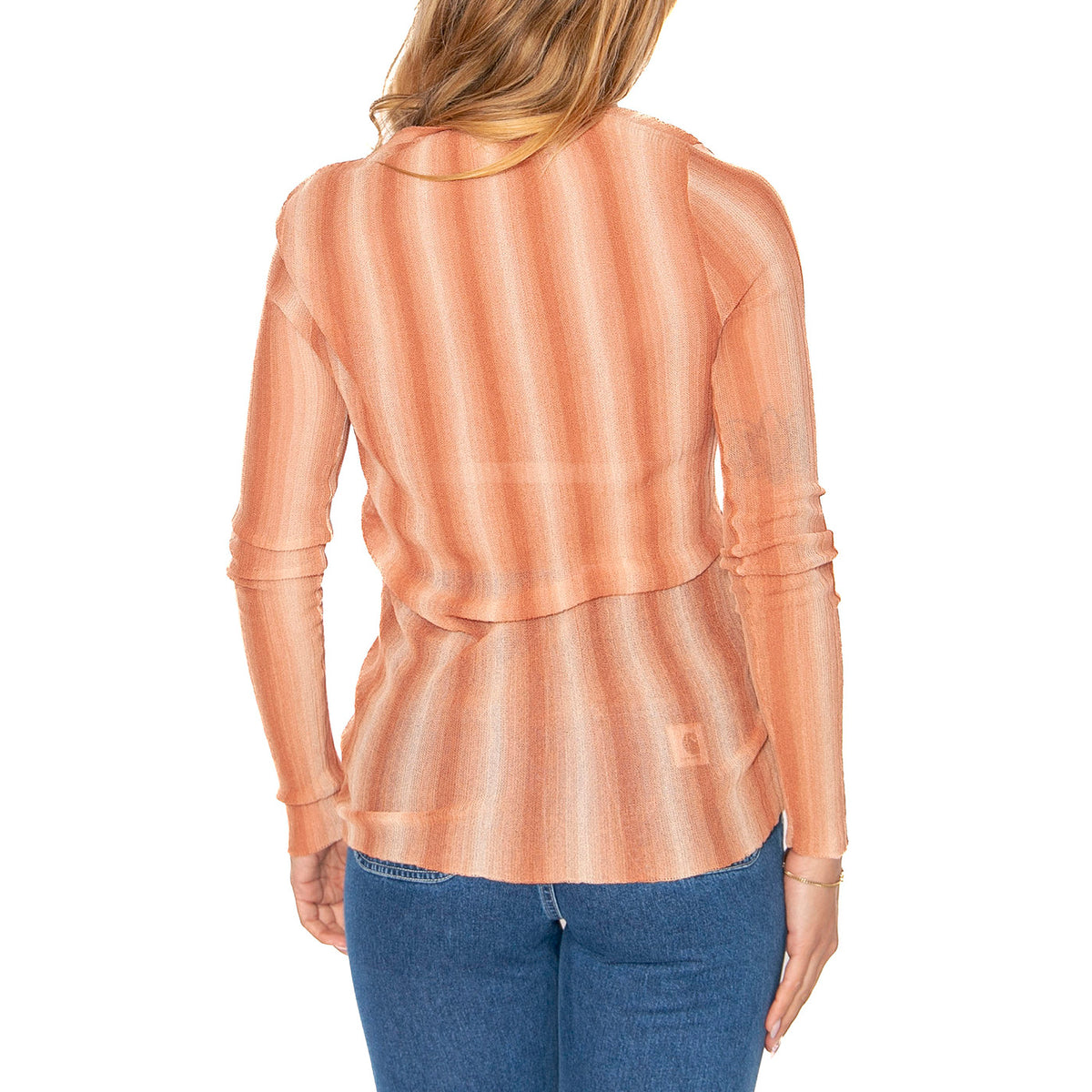 Top punto con botones marrón - Camicia Donna Multicolore 51W/10627 . WILD PONY 