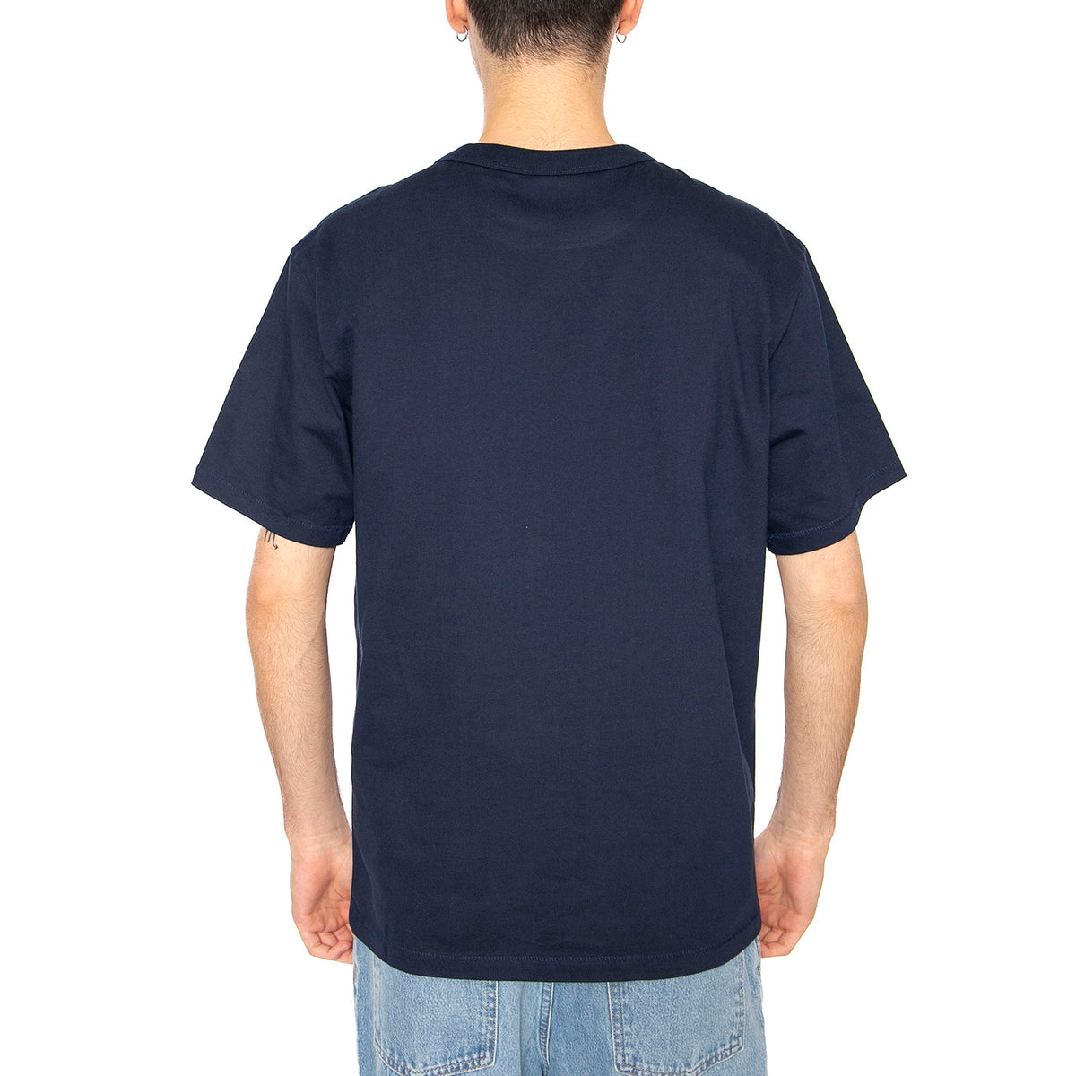 SS Solid Tee Navy - Maglietta Girocollo Uomo Blu 112357358 . WRANGLER 