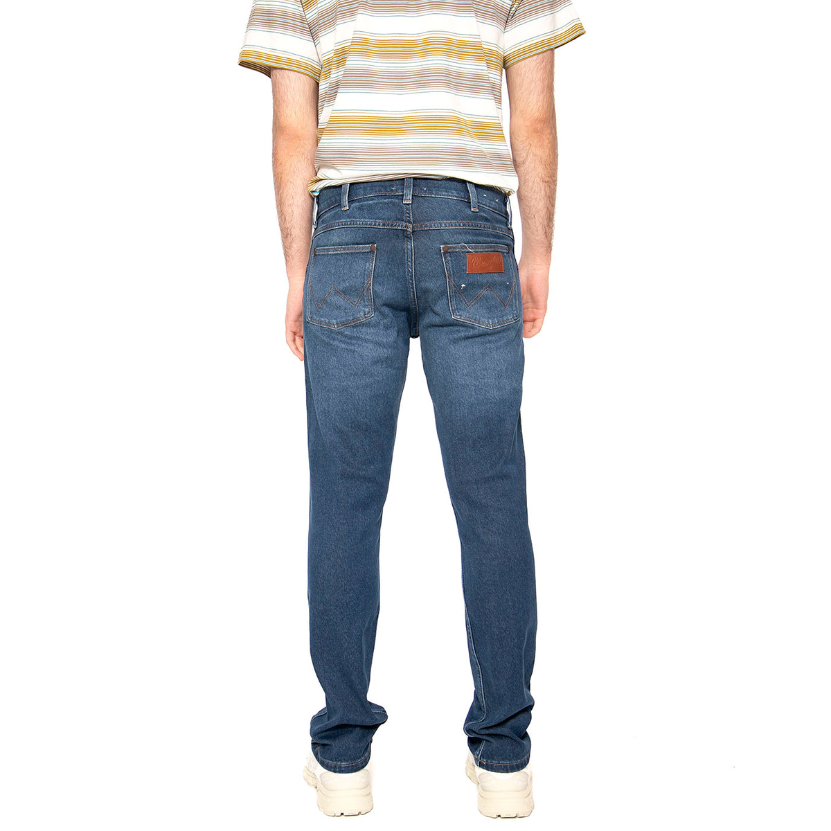 Greensboro Denim Dusk - Pantaloni Denim Jeans Uomo Blu 112362444 . WRANGLER 