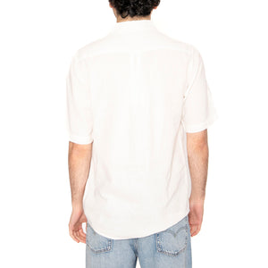 Shirt White - Camicia Maniche Corte Uomo Bianca 112362728 . WRANGLER 