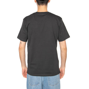 Small Graphic Tee Faded Black - Maglietta Girocollo Uomo Nera 112362810 . WRANGLER 