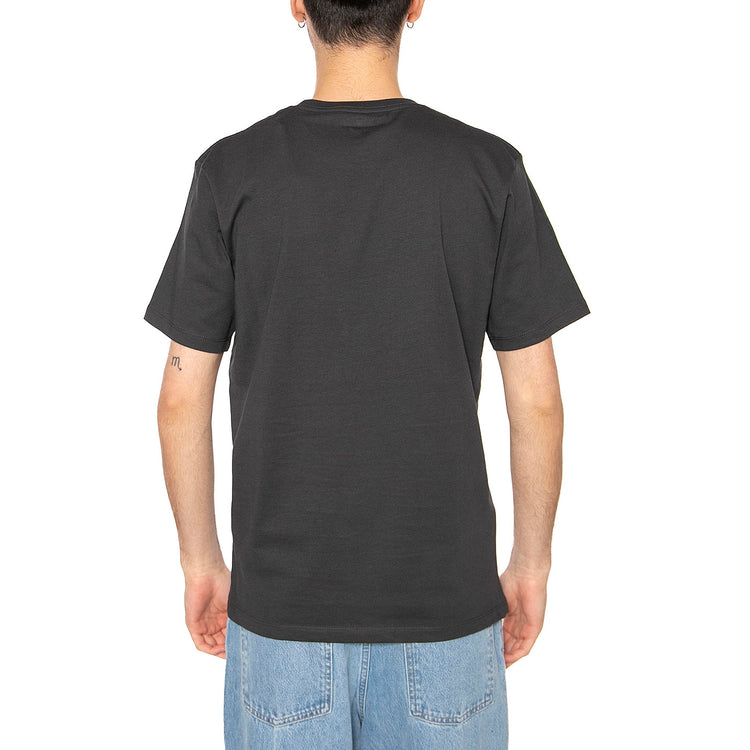 Small Graphic Tee Faded Black - Maglietta Girocollo Uomo Nera 112362810 . WRANGLER 