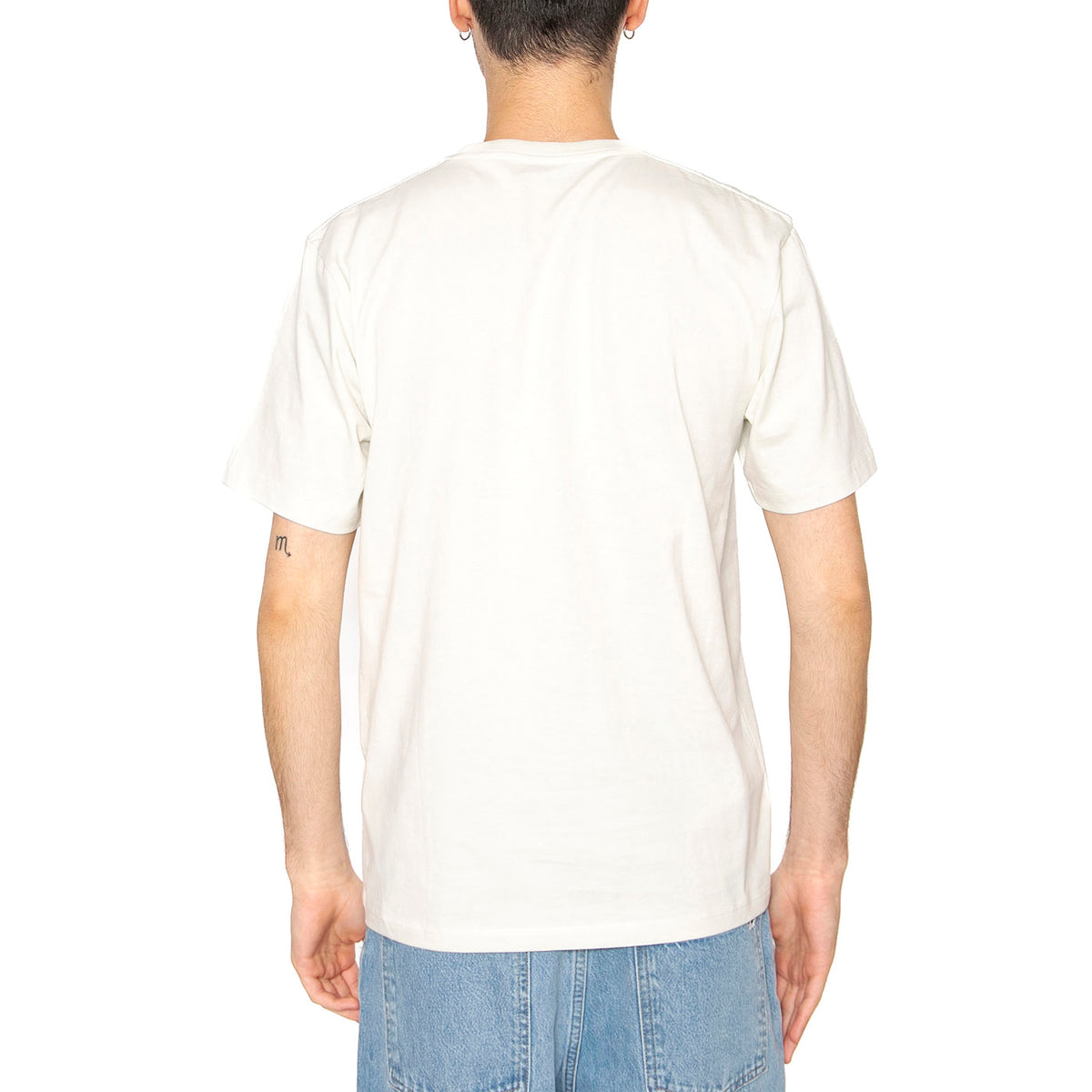 Small Logo Tee Vintage White - Maglietta Girocollo Uomo Bianca 112362814 . WRANGLER 
