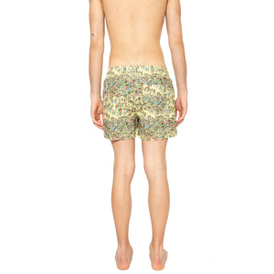 Where S Wally On The Beah Swimwear - Costume da Bagno Uomo Giallo 1905-ALOHA . BRAVA FABRICS 