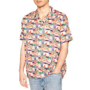 Artisan Aloha Shirt Passion - Camicia Maniche Corte Uomo Multicolore 1955-PASSION . BRAVA FABRICS 