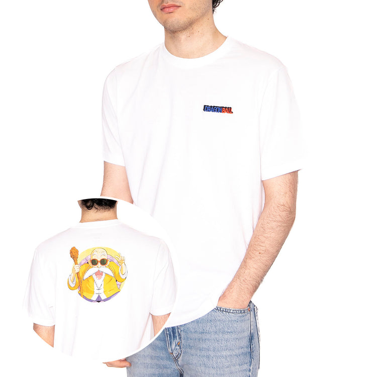 Kamesennin Dragion Nall T-Shirt White - Maglietta Girocollo Uomo Bianca 3214-WHITE . BRAVA FABRICS 