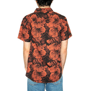 Charter Print S/S WVN - Camicia Maniche Corte Uomo Multicolore 01218-WHBTF . BRIXTON 