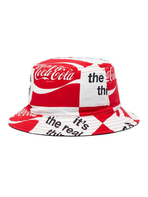 COCA-COLA GOOD DAY REV BUCKET COKE RED / BLACK - Cappello da Pescatore Rosso 11518-CKRDB . BRIXTON 