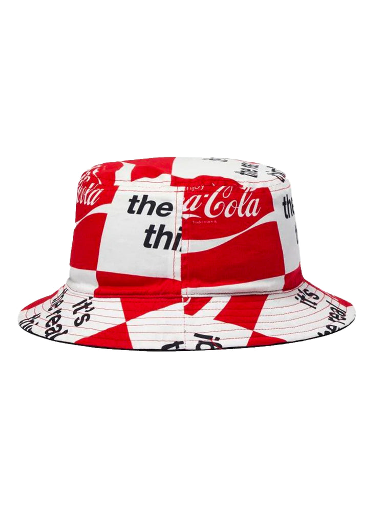 COCA-COLA GOOD DAY REV BUCKET COKE RED / BLACK - Cappello da Pescatore Rosso 11518-CKRDB . BRIXTON 